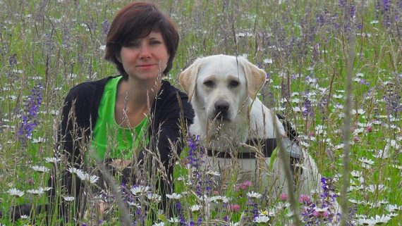 Tiergestützte Therapie mit Therapiehund Amy